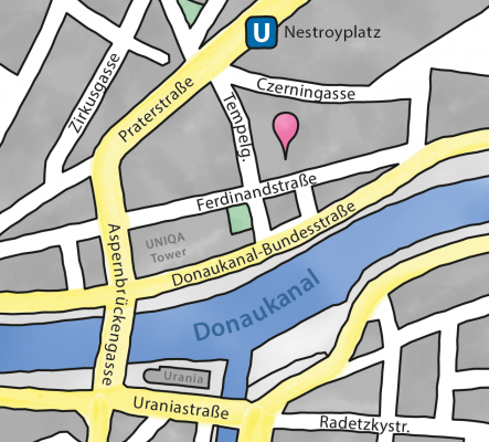 Lageplan Tempelgasse 5